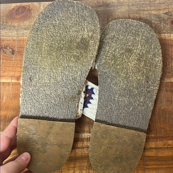 Free People Crocheted Boho Sandals with Sunburst Design, Size 40 (9-9.5) - Picture 8 of 11